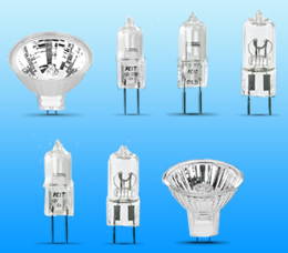 halogen light bulbs types